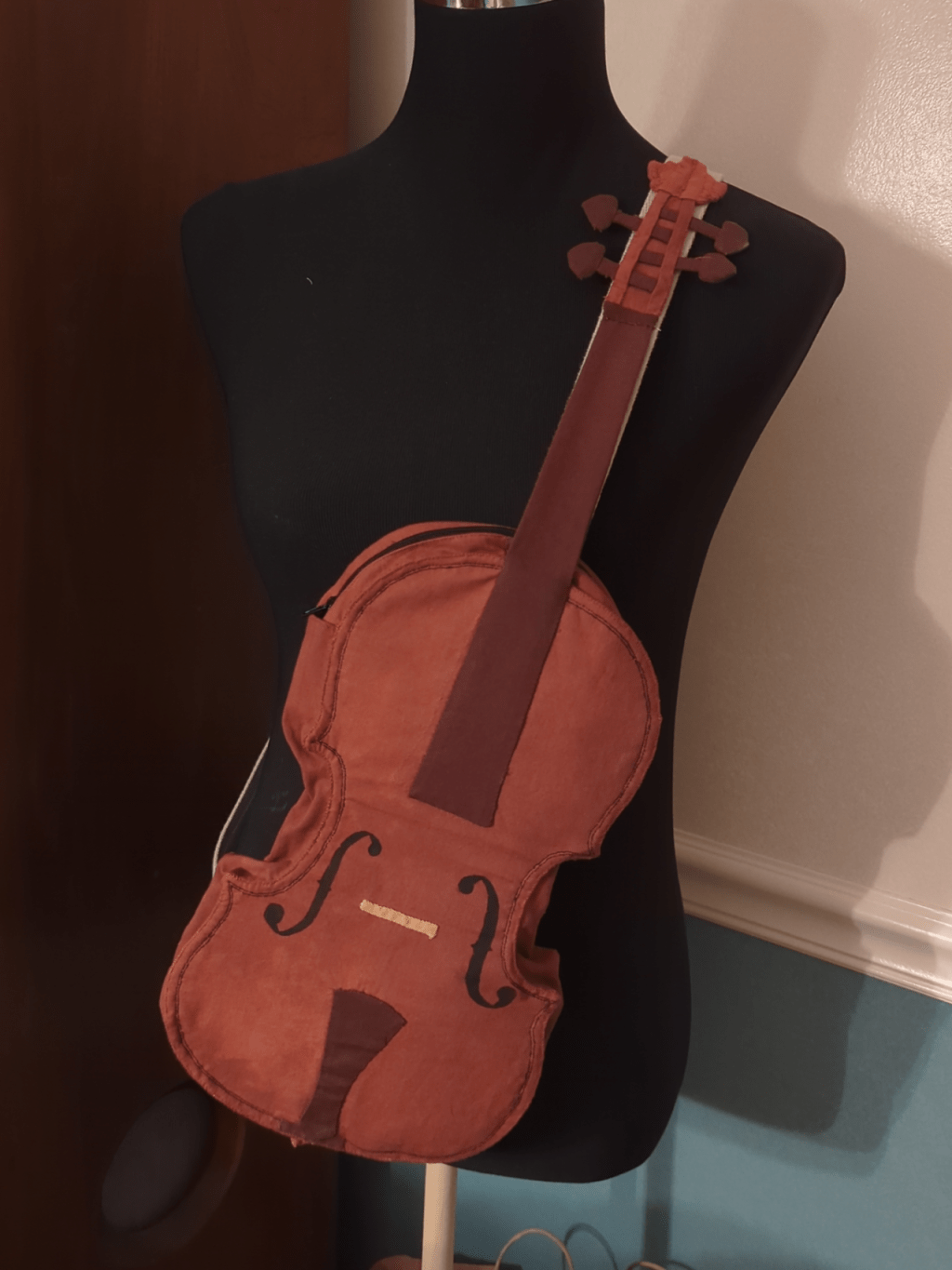 I made a violin&nbsp;(bag)!